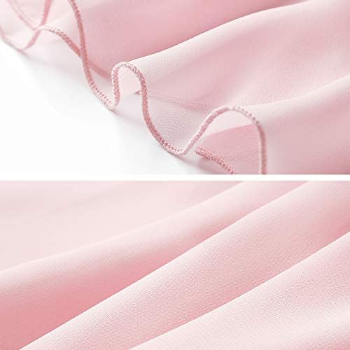 Stelle Ballet Skirts for Girls 03-Black+Pink (Pull On) 4-6 Years – Toddler Dance Wrap Skirt