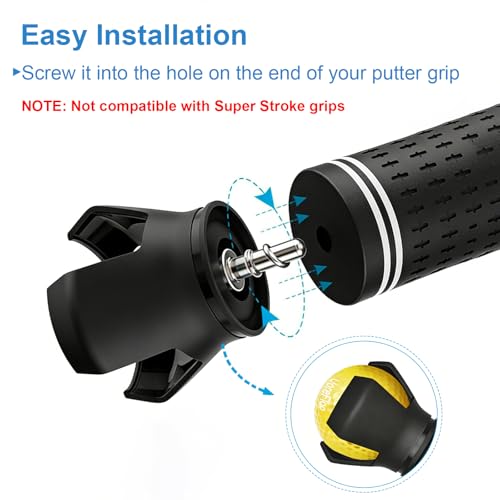 4-Piece Golf Ball Retriever Set - 3-Prong & Suction Cup Grabbers