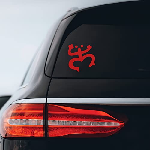 Coqui Puerto Rico Frog Sticker Decal - 4" x 4" Vinyl