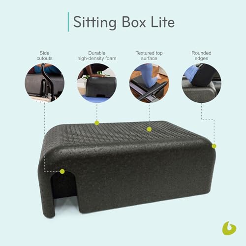 Pilates Reformer Sitting Box Lite - Lightweight & Versatile, 31"x17"