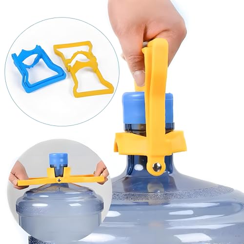 5 Gallon Water Bottle Handles - Ergonomic Anti-Slip Carrier - 2 Pack