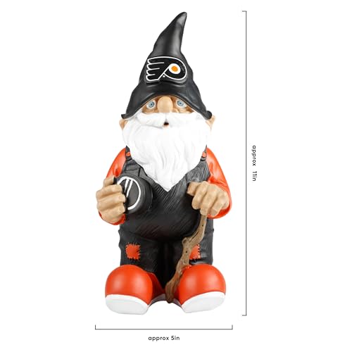 NHL Team Color Garden Gnome - Hand Painted Resin Ornament