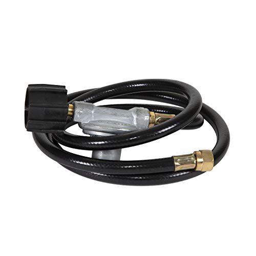 Propane Hose with Regulator for Stansport Cast Iron Burners - 20 lb Tank Adapter