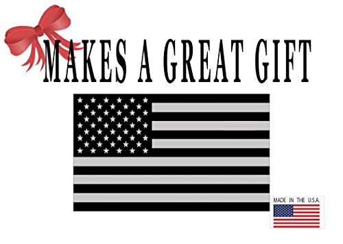 Subdued American USA Flag Tactical Decal - 3x5 Inch