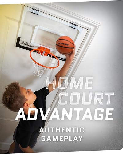 Mini Indoor Basketball Hoop with Shatter-Proof Backboard and Ball