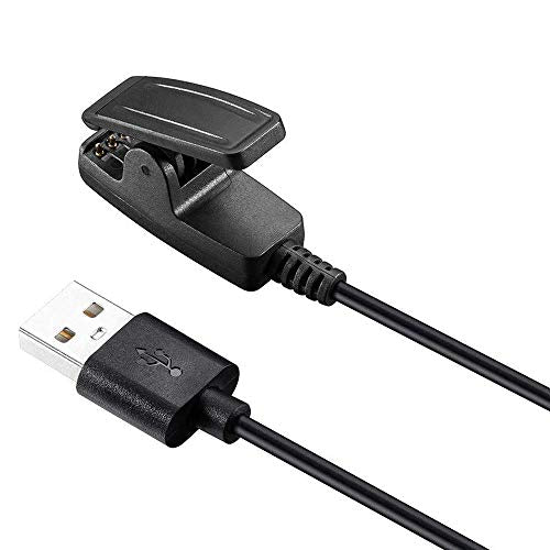 USB Charging Cable for Garmin Approach S20, Forerunner 230/235/645, Vivomove HR