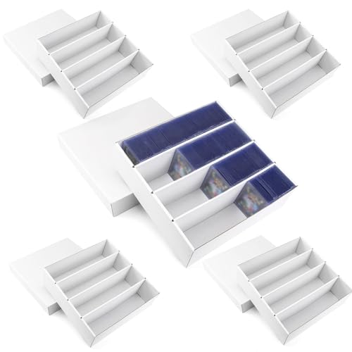 4-Row 3200 Card Capacity Trading Card Storage Box - Organize Game Cards