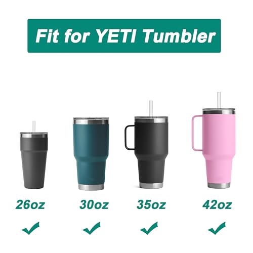 42 oz Tumbler Lid for Yeti, Replacement Magnetic Spill-Resistant Lids