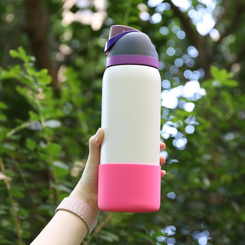 Tall Boot for Owala Freesip Water Bottle - Bright Pink, 24oz