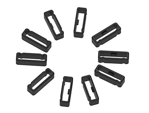 Silicone Fastener Rings for Garmin Fenix Series - 6 Pack