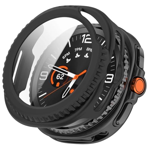 Samsung Galaxy Watch 8 Classic 46mm Case - Black Protective Cover