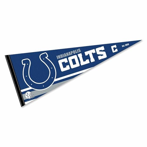 Indianapolis Colts Pennant Banner Flag - 12x30 Felt