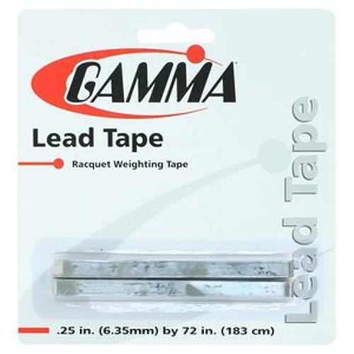 Lead Tape for Tennis Racket - 1/4-Inch Silver Weighting Tape