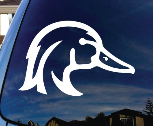 Wood Duck Car Window Vinyl Decal - 5" Wide, Die-Cut