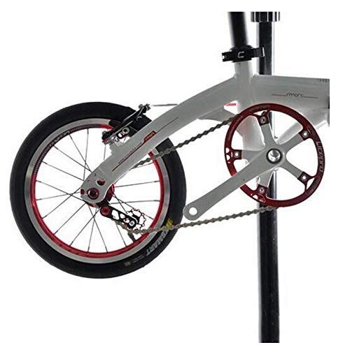 Coherny Single Speed Bike Chain Tensioner Lightweight Aluminum Alloy Bicycle Replacement Accessories (Black)