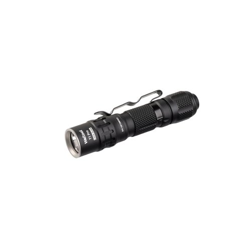 Weltool T1 Pro Mini Flashlight with Pocket Clip,Throwing Distance 313 Meters, 24,500 Candela for EDC,Hiking,Camping,Emergency Lighting (Black)