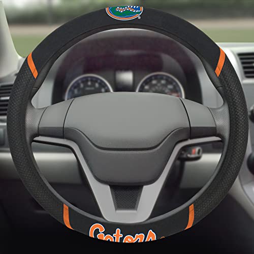 Embroidered Steering Wheel Cover - University of Georgia - 15" x 15"