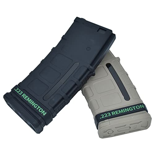 .223 Remington Magazine Marking Bands - 12 Pack Green