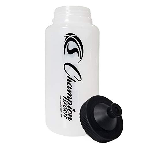 Squeeze Water Bottle - 32 Oz Durable Sports Hydration Bottle