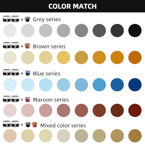 Marine Fiberglass Repair Kit for Boats with Color Match