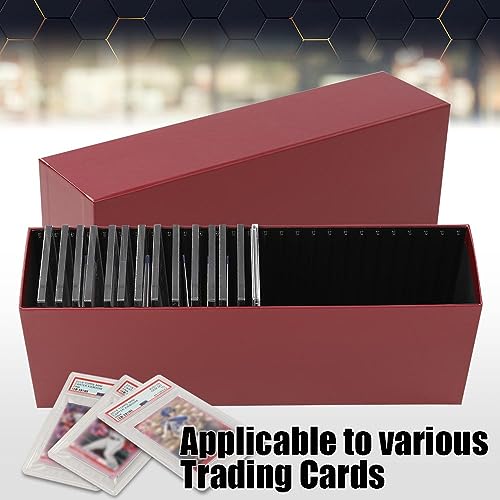 PIT66 Slotted Graded Card Storage Box, 26-Slab Capacity