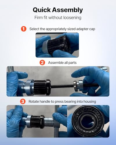 VEVOR XC2124 Bicycle Bearing Press Kit for Wheel & Hub Installation, 25pcs