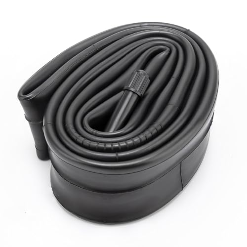20-Inch Bike Tube with Schrader Valve - Fits 20x2.125 to 20x2.40