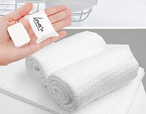 Compressed Travel Washcloths - Premium Disposable Towels for Camping