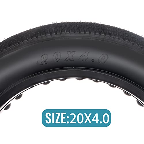 Hycline 20x4.0-1 Fat Tire for Electric Bikes - High-Performance Folding 20x4.0 Inch