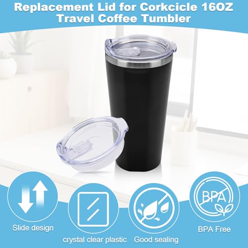 16oz Replacement Lid for Corkcicle Tumbler - 1 Pack