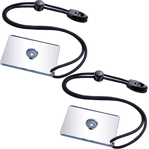 Survival Signal Mirror Set - Lightweight Reflective Emergency Tool