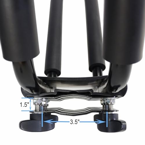 Heavy Duty Kayak Roof Rack J-Bar Carrier - 2 Pairs with Straps