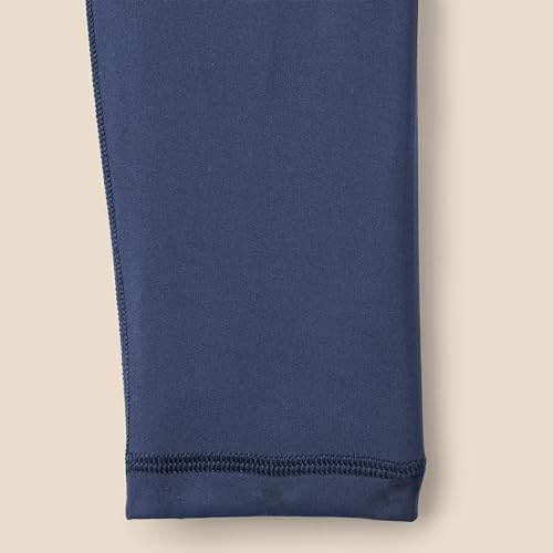 Girls' Athletic Total Train Dance Volleyball Bike Leggings - Medium Navy