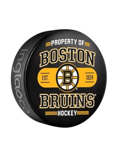 Bruins Officially Licensed Hockey Puck - Team Design