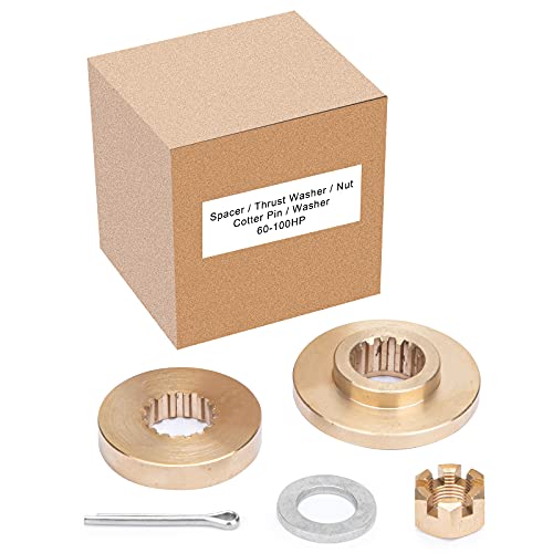 VIF Propeller Installation Hardware Kit for Yamaha 40-55hp Outboard Motors – 13 Spline