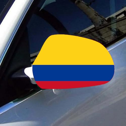 Colombia Flag Car Wing Mirror Covers - Standard Size