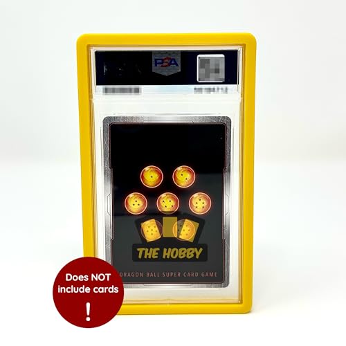 Bumper Guard for PSA Graded Cards - Yellow Edge Protector