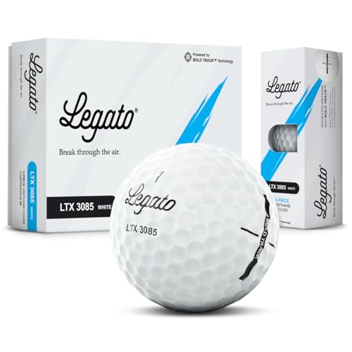 Golf Balls - 3 Piece Urethane Cover, 85 Compression, White 1 DZ