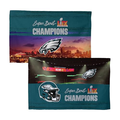 Philadelphia Eagles NFL Super Bowl Fan Towel 2-Pack - 16" x 25"