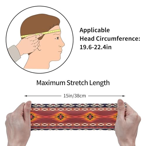 Breathable Sweat-Resistant Headband for Fitness & Sports - Unisex, Black