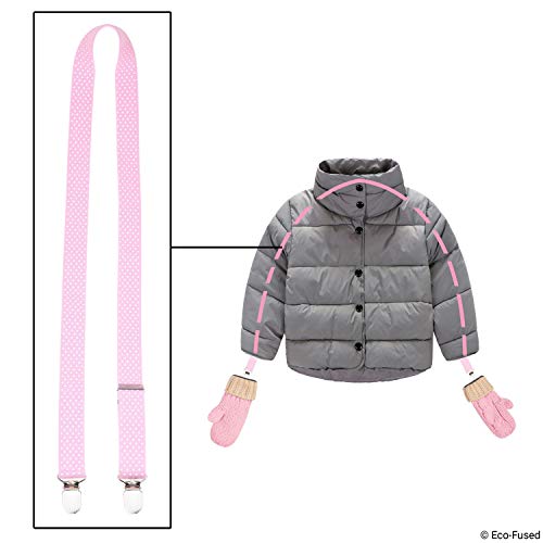 Mittens and Hat Clips - Never Lose Mittens Again - Pink