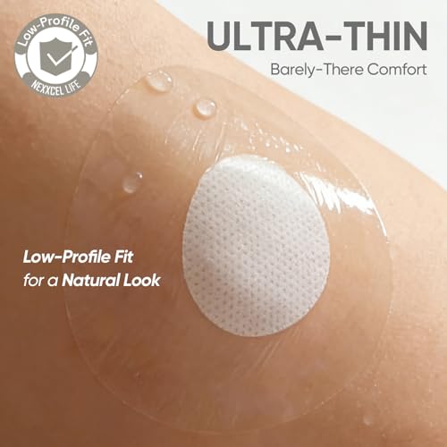 50pk Waterproof Sensor Covers for Freestyle Libre 3 & 3 Plus - Clear Film
