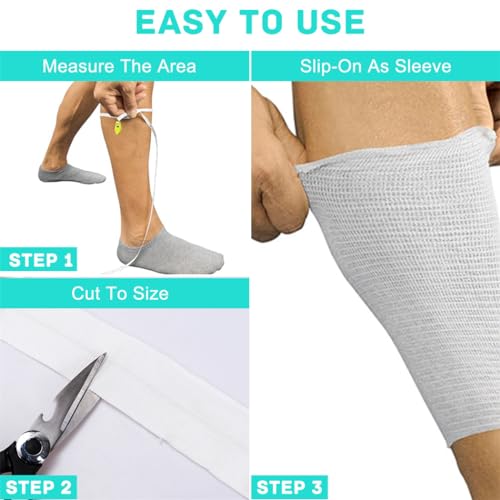 Elasticated Tubular Bandage 5CM x 5M - Washable Support for Limbs