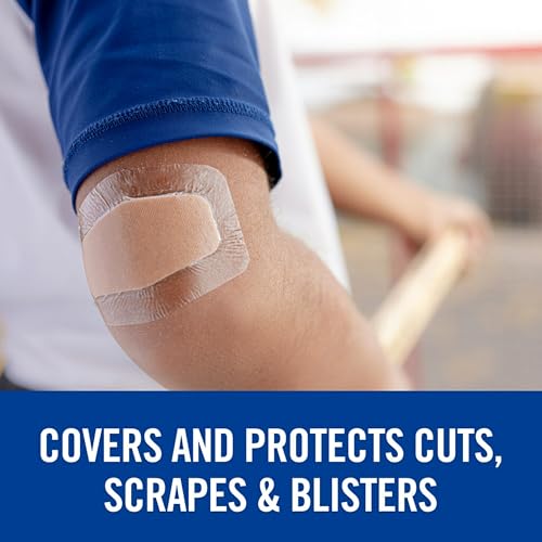 Waterproof Clear Bandages - 360 Degree Seal, 100 Count