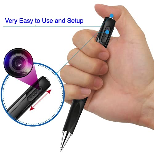 DUVIX Mini Camera Small 1080P Portable Security 32GB Cam Pen | Home Security Mini Nanny Camera