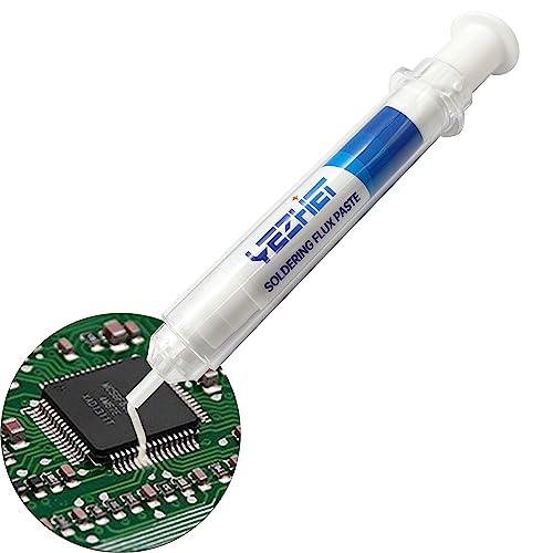 No Clean Soldering Flux Paste(25g), Pushing-Type Design Solder Flux For Electrical Soldering, For Tin soldering, For IC/SMT/BGA/Handwork/Phone/Home Appliance Repairing, 20cc/Bottle