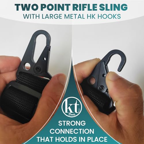 Adjustable Padded Gun Sling for Hunting - 2 Point Rifle Strap