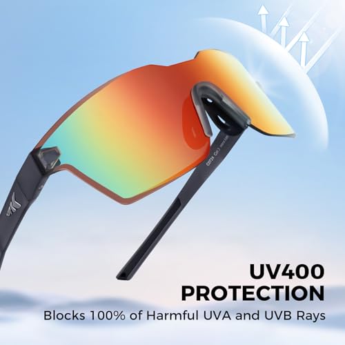 Polarized Fishing Sunglasses - Matte Smoke Crystal Frame, Burgundy Mirror