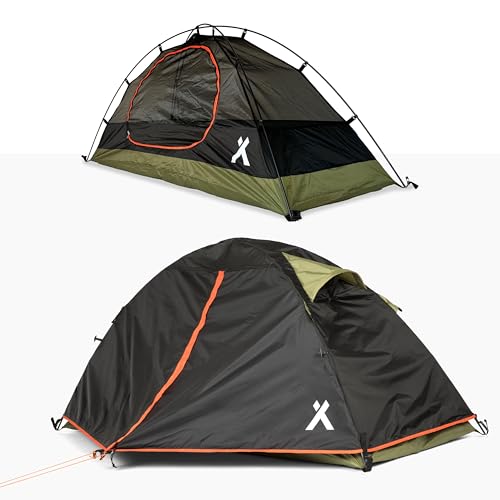 Bear Grylls 1 Person Hiking and Camping Tent - Ultralight Waterproof 3-Season Shelter