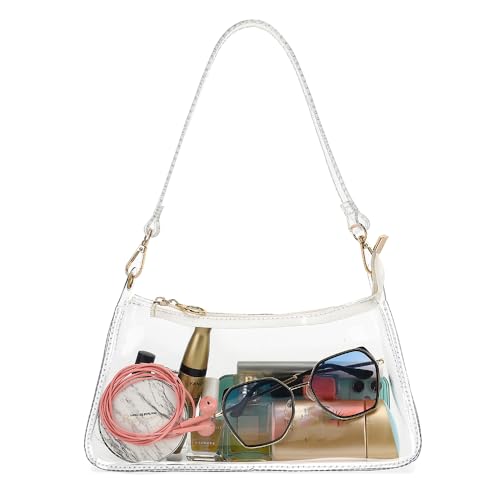 Clear Stadium Approved Purse - Small Crossbody Bag for Women
